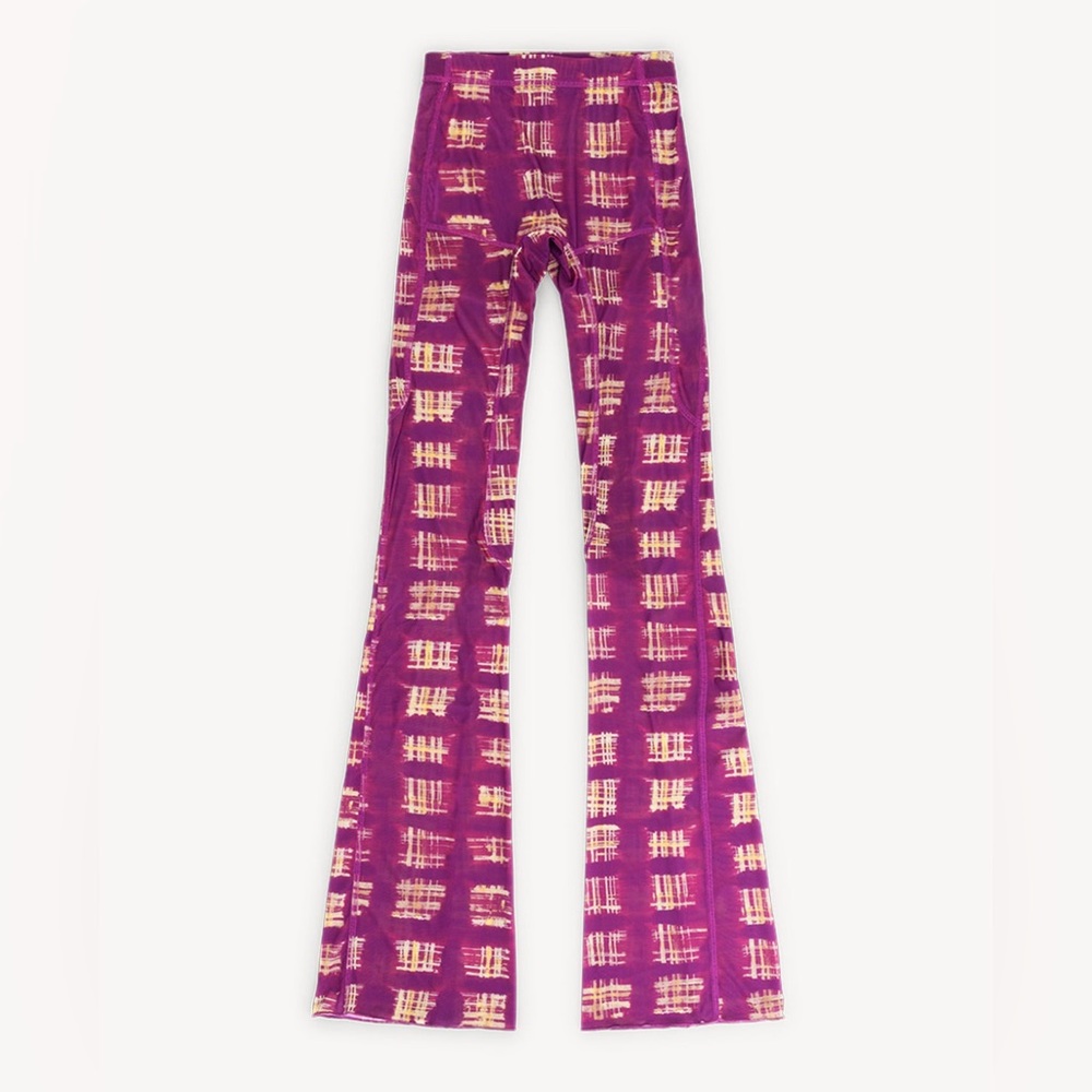 Women's Purple Wide Leg Pants